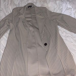 Pinstripe blazer